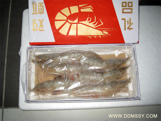 paired shrimp