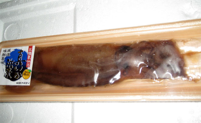 Squid slice ready-to-use